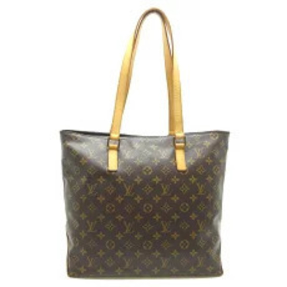 Louis Vuitton Cabas Mezzo Tote Bag Monogram Brown
